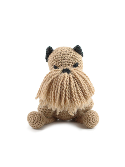toft hugo the brussels griffon amigurumi crochet animal