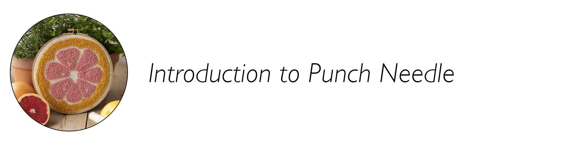 Intro to Punch Needle