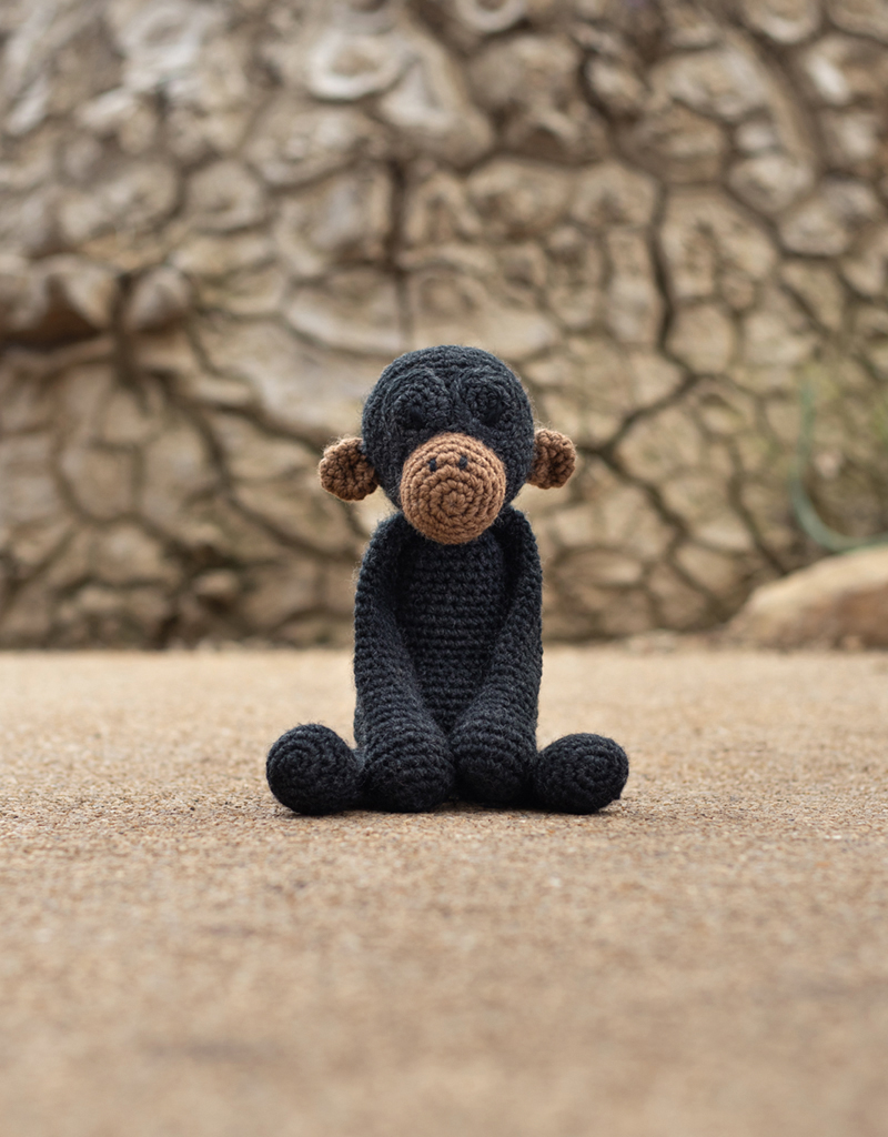 Joan the Bonobo TOFT crochet pattern great ape monkey