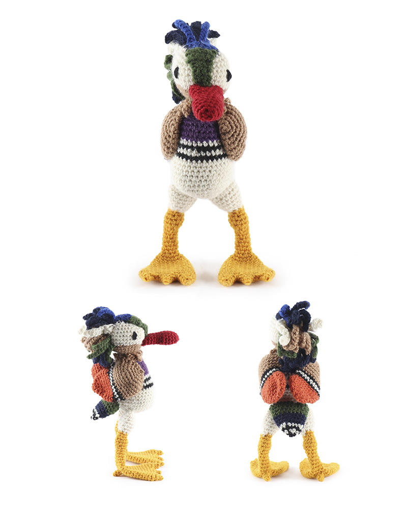 Pascal Duck Pascal the Mandarin Duck | Edward's Menagerie by Kerry Lord