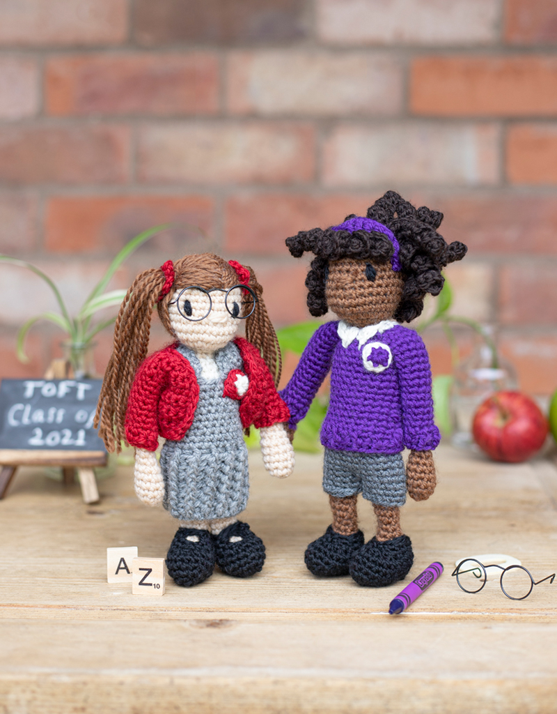 TOFT school uniform crochet pattern 