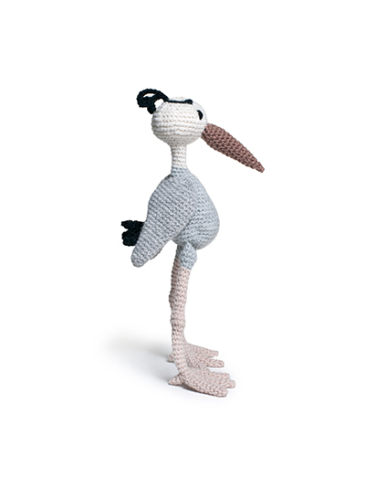 heron bird crochet amigurumi project pattern kerry lord Edward's menagerie