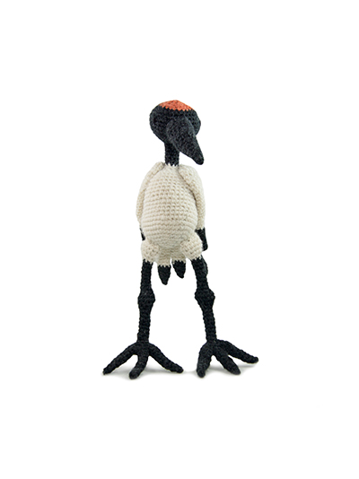 crane bird crochet amigurumi project pattern kerry lord Edward's menagerie