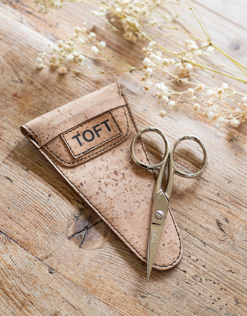 TOFT cork sharps case scissors and snips