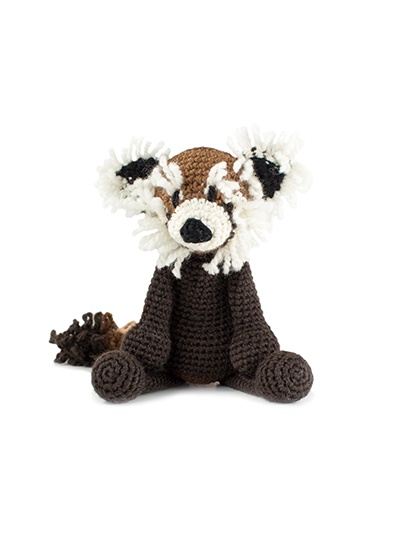 red panda crochet amigurumi project pattern kerry lord Edward's menagerie