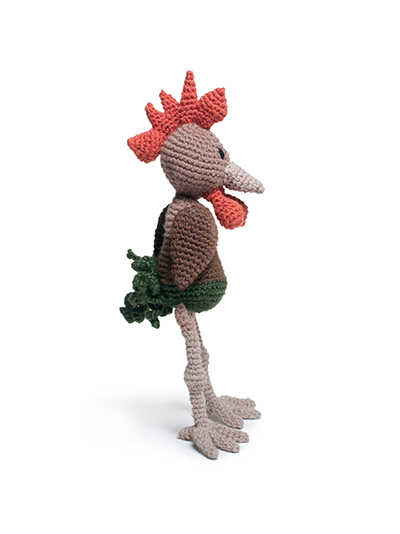 rooster bird crochet amigurumi project pattern kerry lord Edward's menagerie