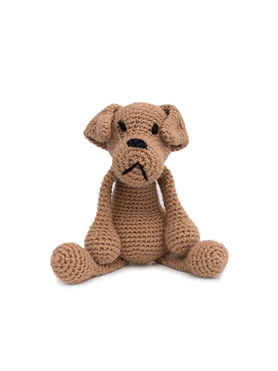 dog puppy crochet amigurumi project pattern kerry lord Edward's menagerie
