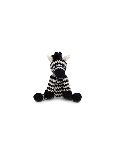 zebra mini crochet amigurumi project pattern kerry lord Edward's menagerie