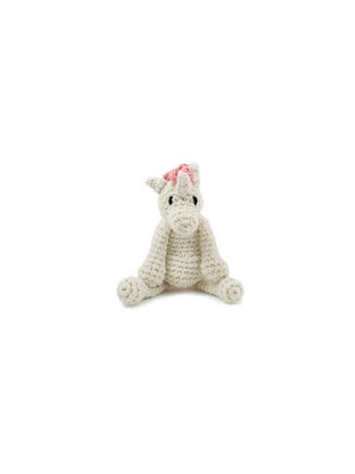 toft ed's animal mini chablis the unicorn amigurumi crochet