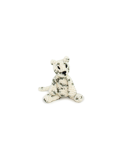 toft ed's animal mini mae the snow leopard amigurumi crochet
