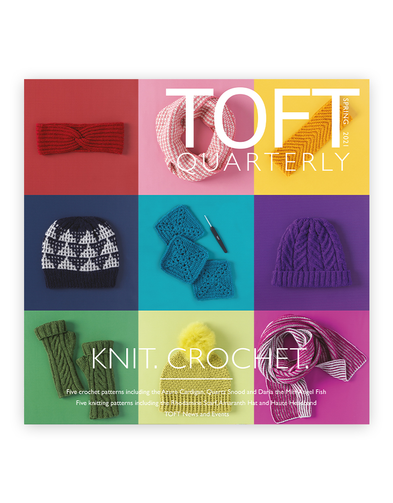 TOFT Quarterly knit and crochet pattern magazine