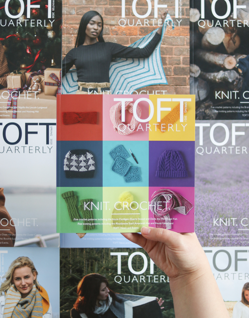 TOFT Quarterly magazine subscription to knitting and crochet patterns