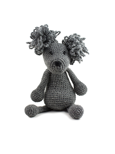 dog puppy crochet amigurumi project pattern kerry lord Edward's menagerie