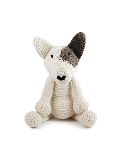 toft tyrone the english bull terrier amigurumi crochet animal