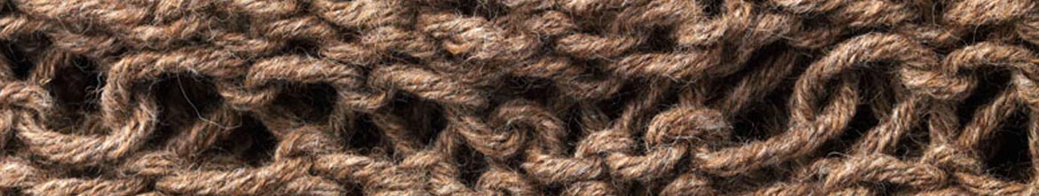 wave stitch close up