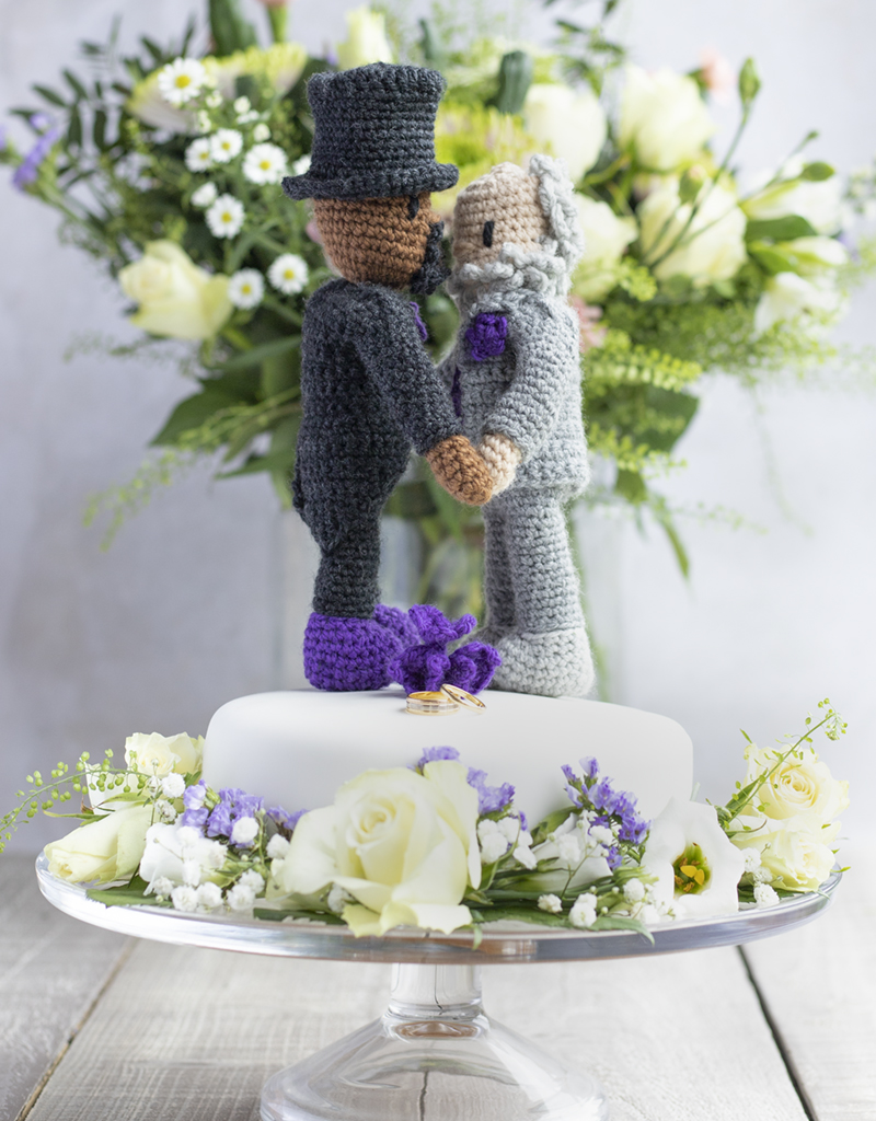 TOFT wedding doll suit crochet pattern